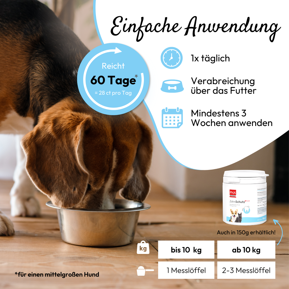 PHA ZahnSchutz PLUS für Hunde u. Katzen