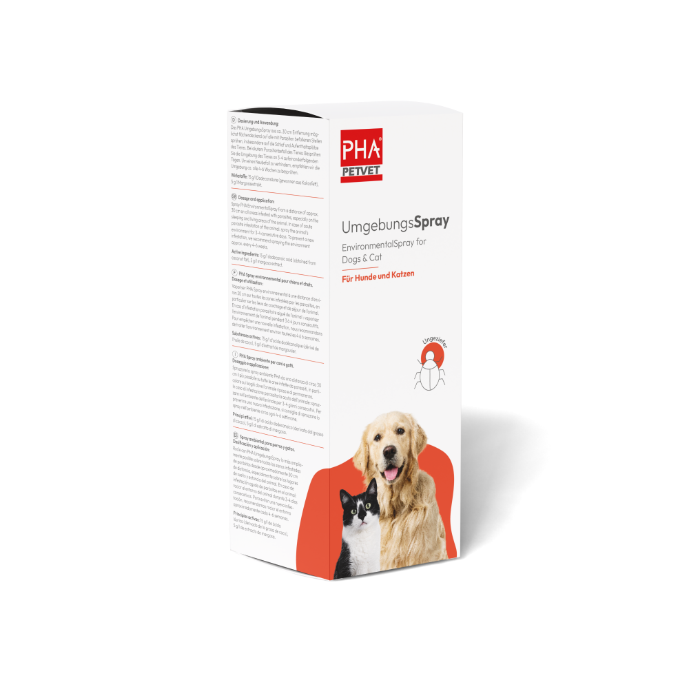 PHA UmgebungsSpray für Hunde u. Katzen 150 ml