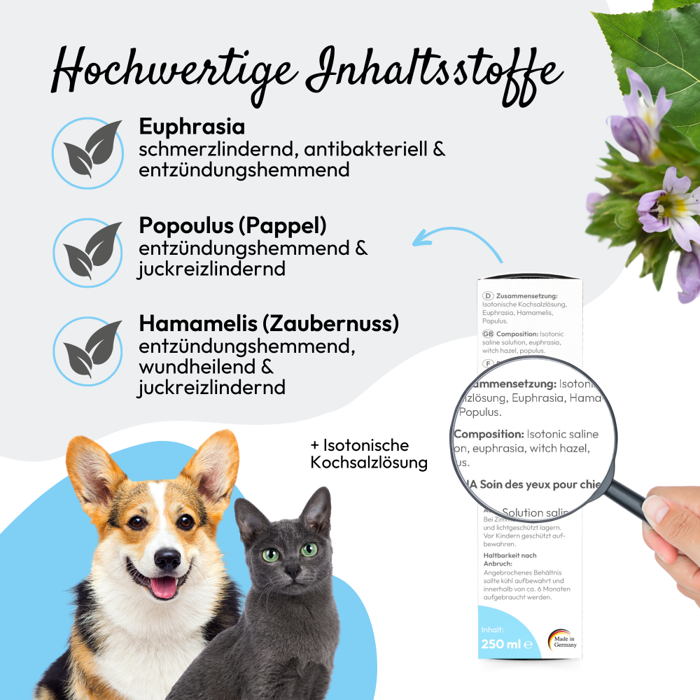 PHA AugenPflege für Hunde u. Katzen 20 ml