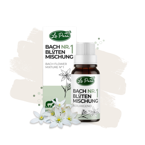 LaPura Bachblüten Nr. 1 - 10 g (ca. 1200 Globuli)