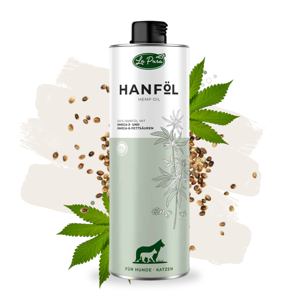 LaPura Hanföl für Hunde und Katzen