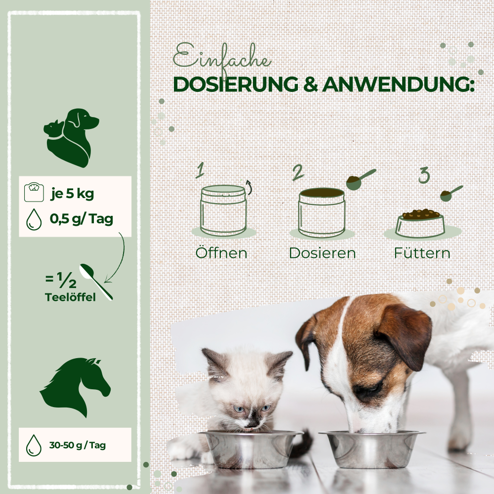LaPura Bierhefe für Hunde, Katzen und Pferde