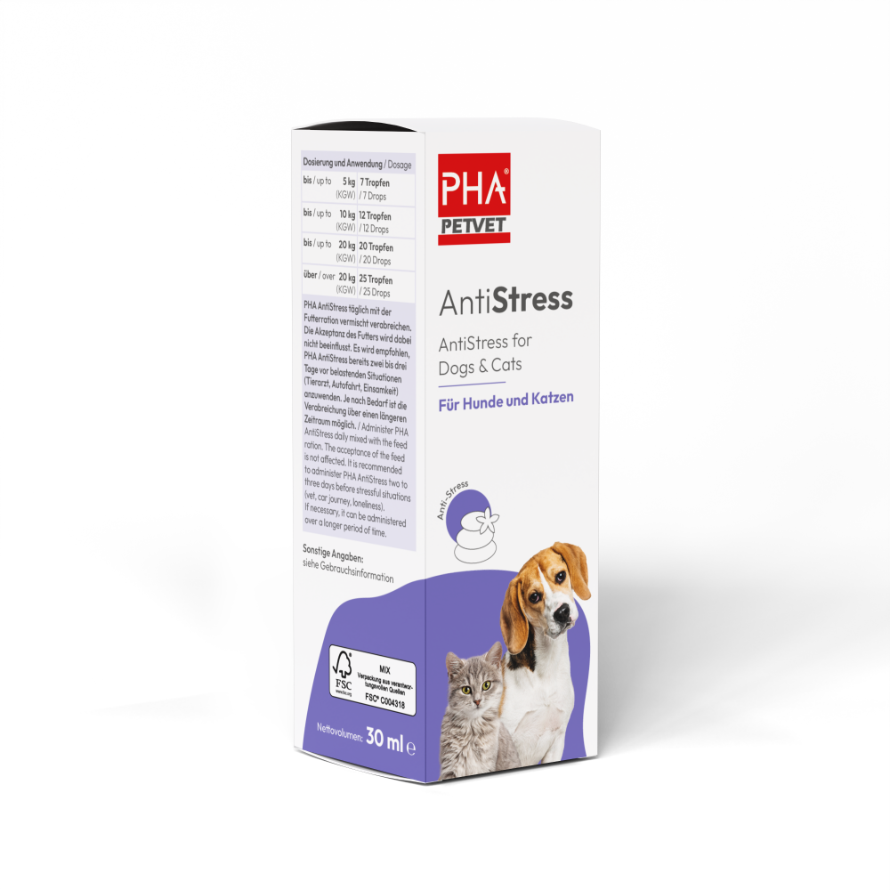 PHA AntiStress für Hunde u. Katzen 30 ml