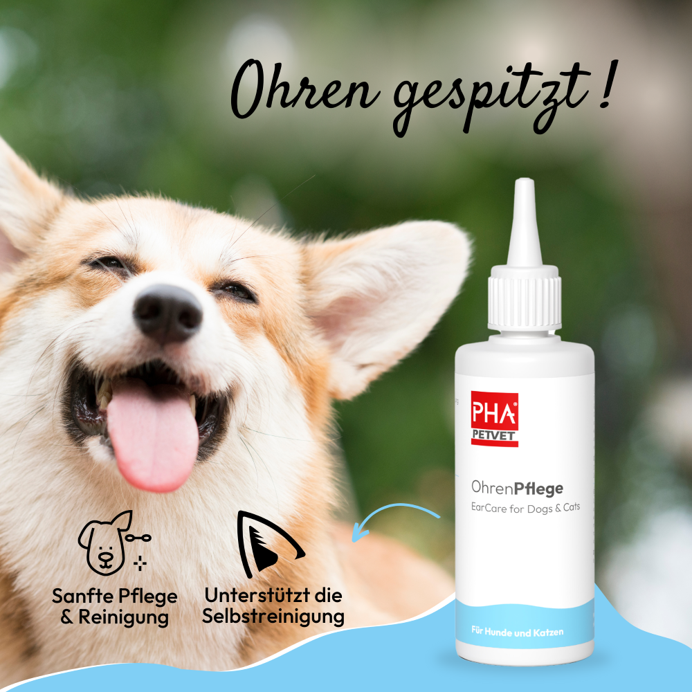 PHA OhrenPflege für Hunde u. Katzen 100 ml