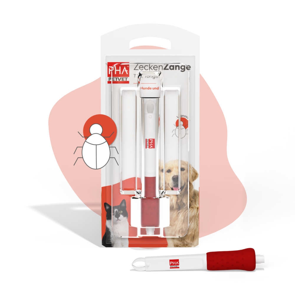 PHA ZeckenZange für Hunde u. Katzen
