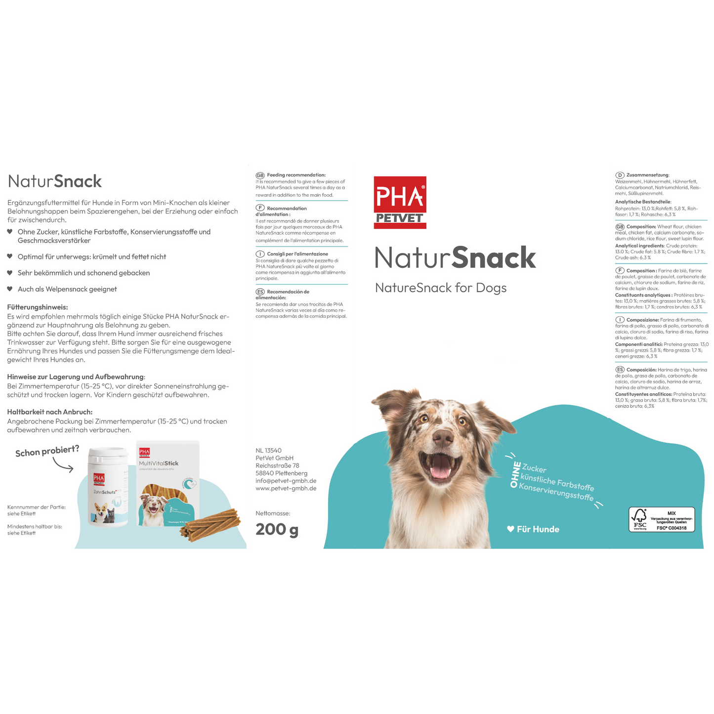 PHA NaturSnack für Hunde