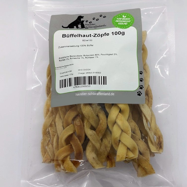 Büffelhaut-Zöpfe - Büffelzöpfe