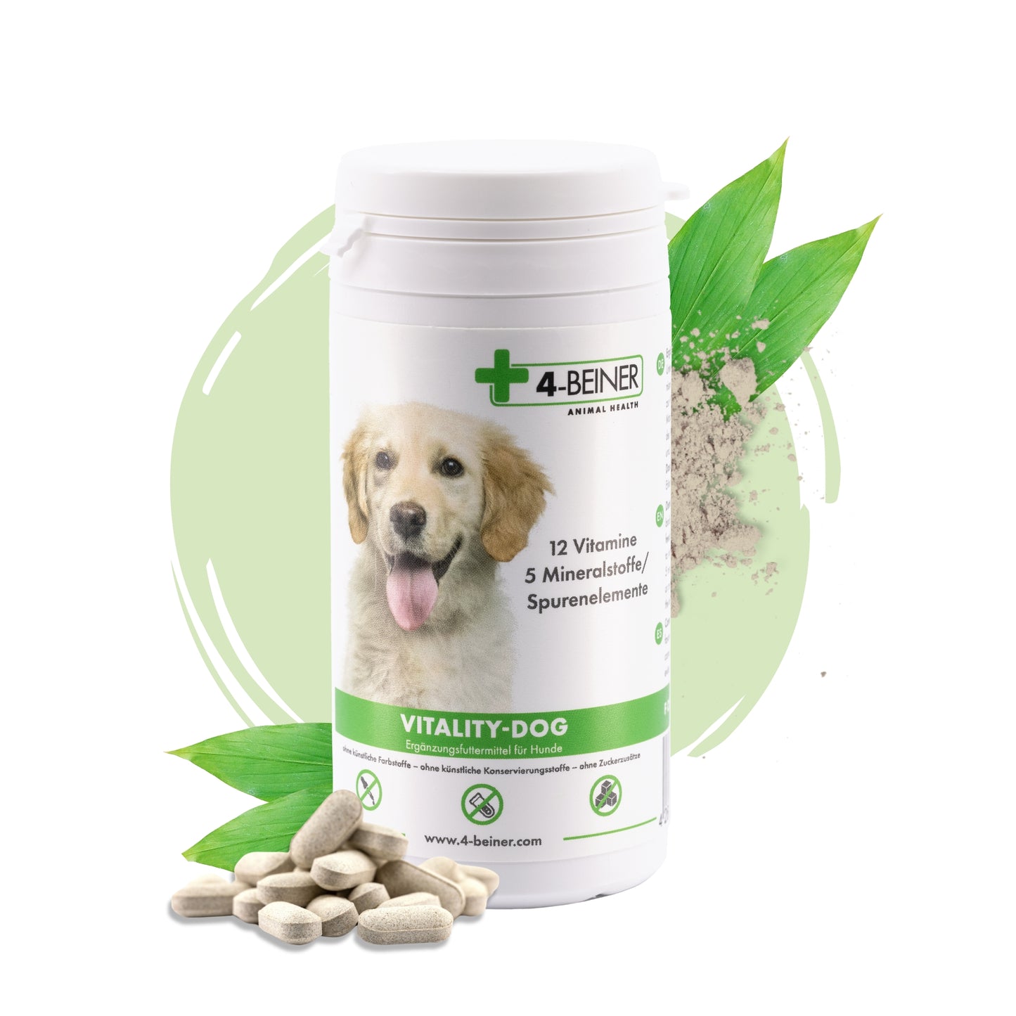 4-Beiner Vitality Dog - 100 Tabletten - 66 Gramm