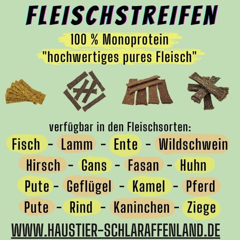 Rinder-Fleischstreifen