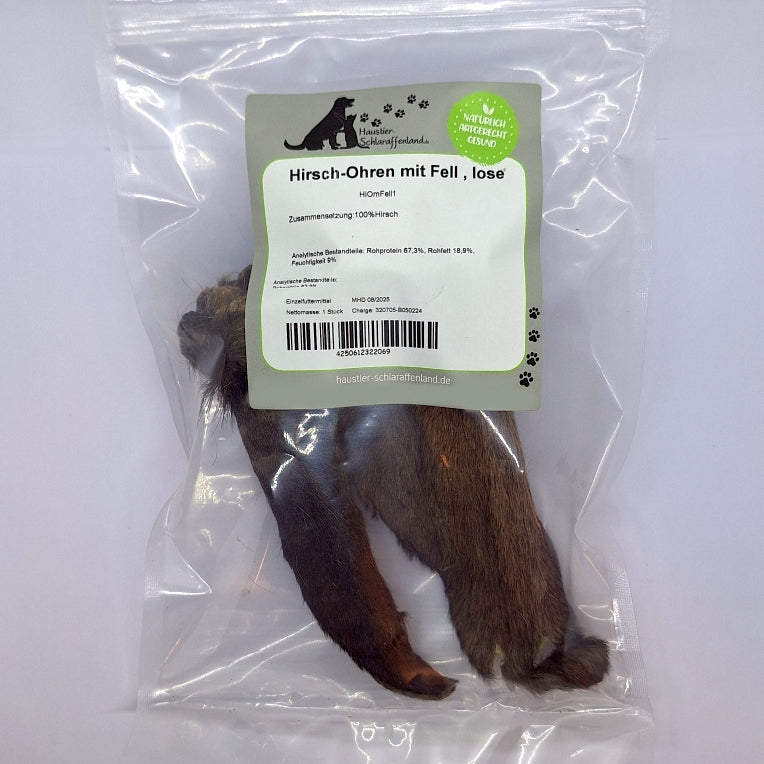 Hirsch-Ohren mit Fell