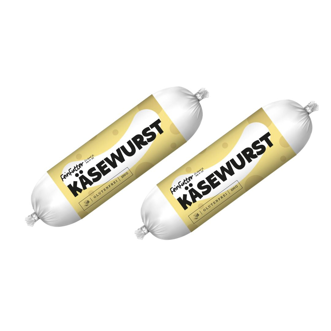 Käsewurst - Hundewurst - Trainingswurst - 100g