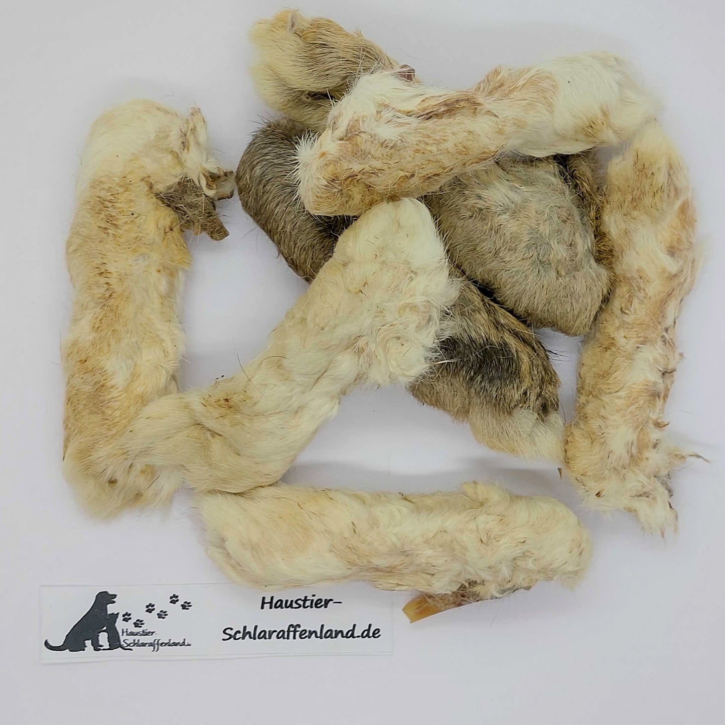Kaninchen-Pfoten mit Fell
