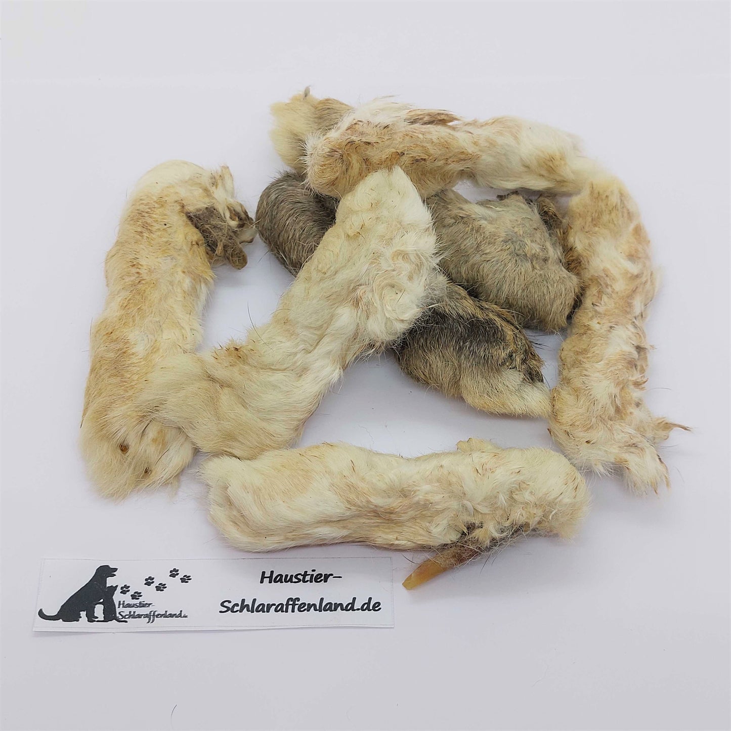 Kaninchen-Pfoten mit Fell