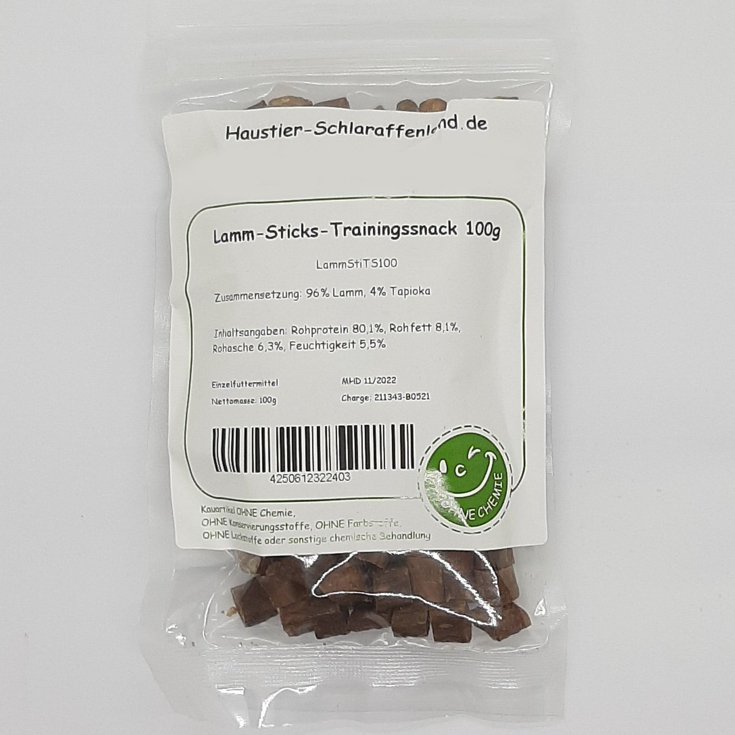 Lamm-Sticks-Trainingssnack