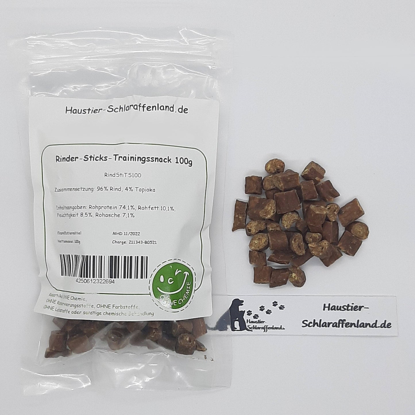 Rinder-Sticks-Trainingssnack