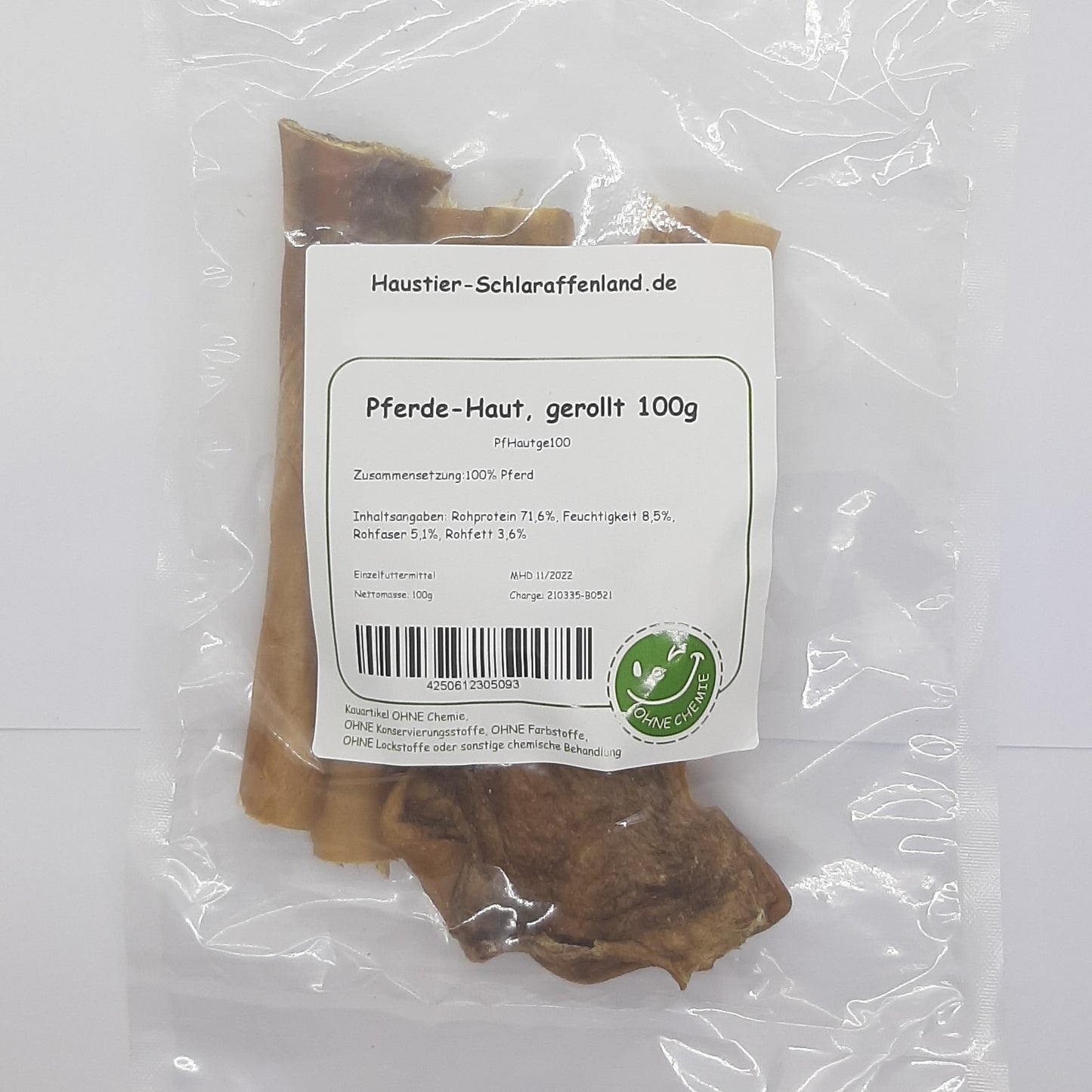 Pferde-Haut, gerollt