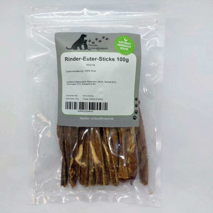 Rinder-Euter-Sticks