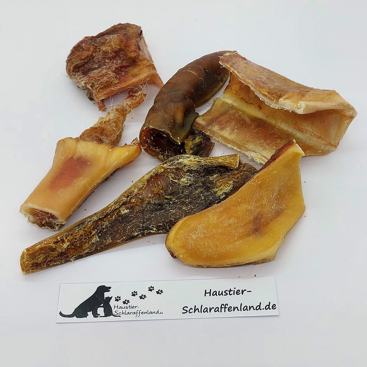 Rinder-Kopfhaut, Abschnitte