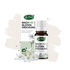 LaPura Bachblüten Nr. 1 - 10 g (ca. 1200 Globuli)