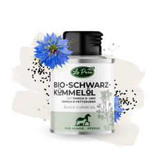 LaPura Bio-Schwarzkümmelöl für Hunde und Pferde - 100 ml