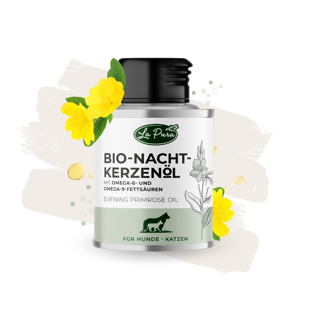 LaPura Bio-Nachtkerzenöl für Hunde und Katzen - 100 ml