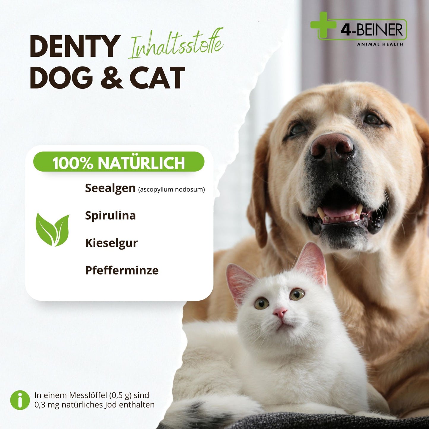 4-Beiner Denty-Dog&Cat - 90 Gramm