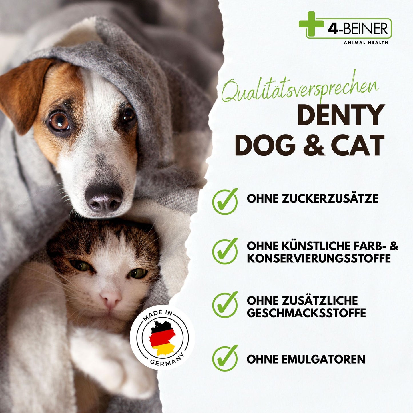 4-Beiner Denty-Dog&Cat - 90 Gramm