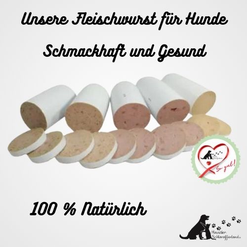 Hundewurst Ente - 400 g - Pures Fleisch