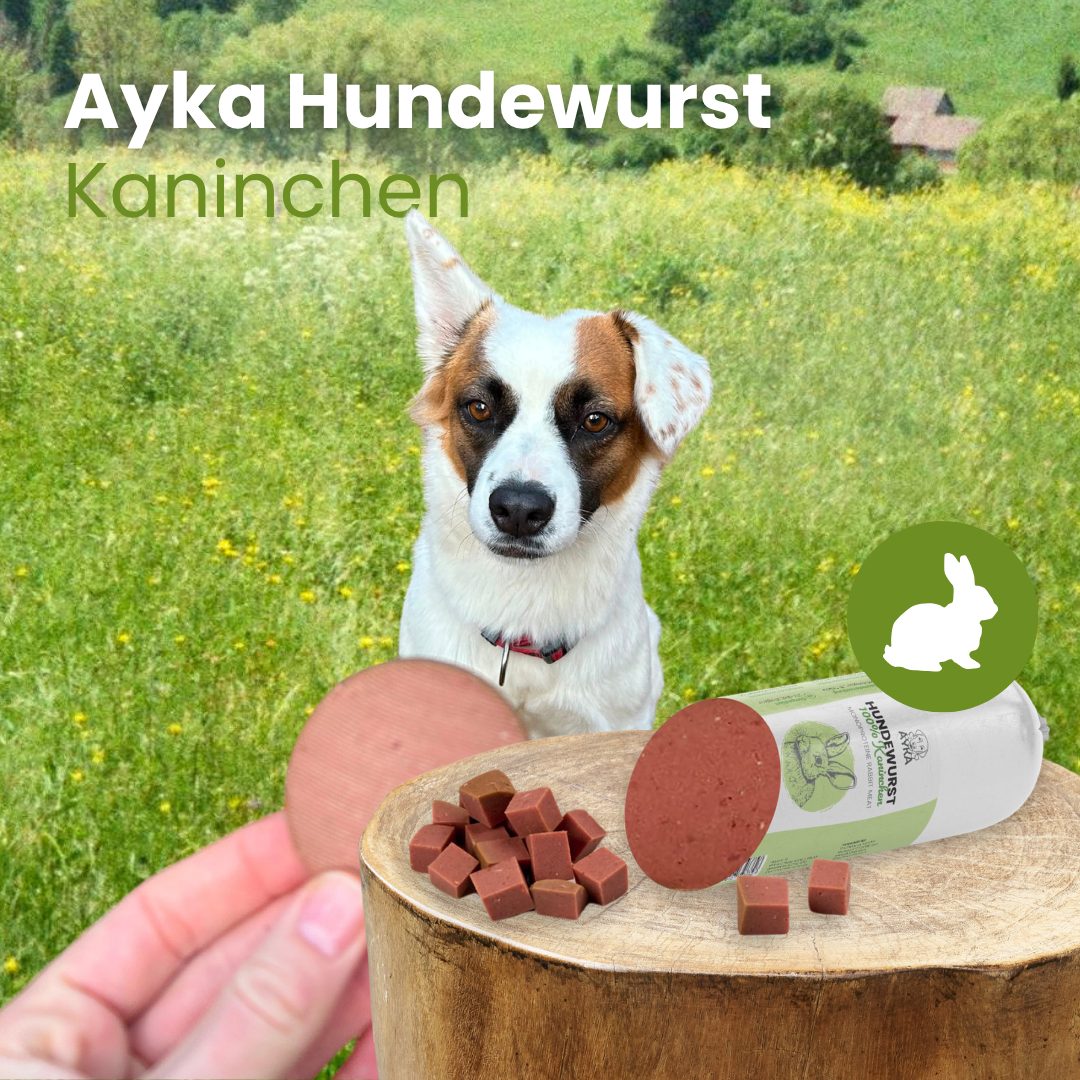 Hundewurst Kaninchen - Pures Fleisch