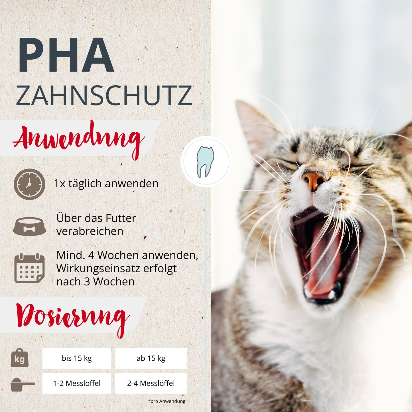 PHA ZahnSchutz PLUS für Hunde u. Katzen