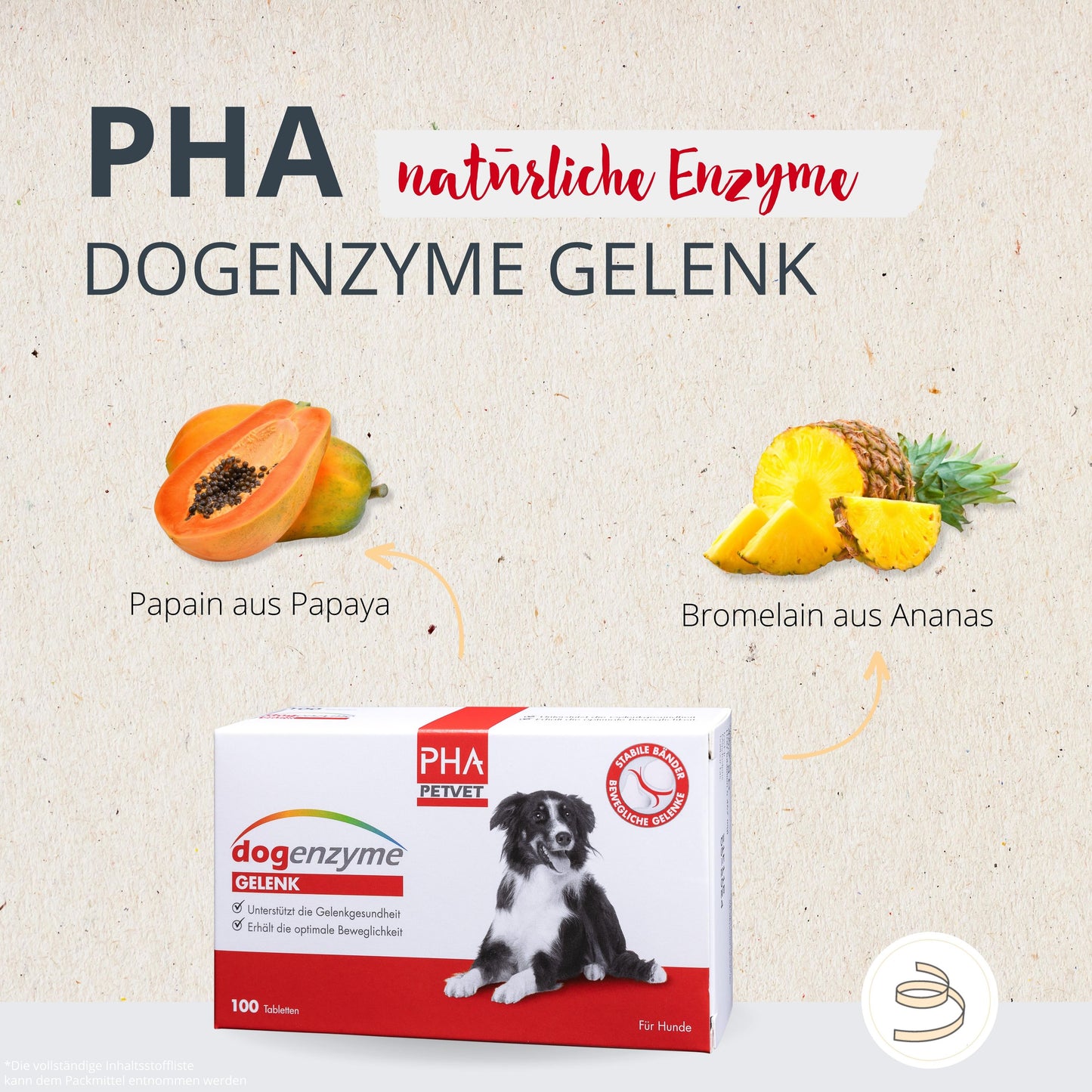 PHA dogenzyme – Gelenk 100 Tabletten (46 g)