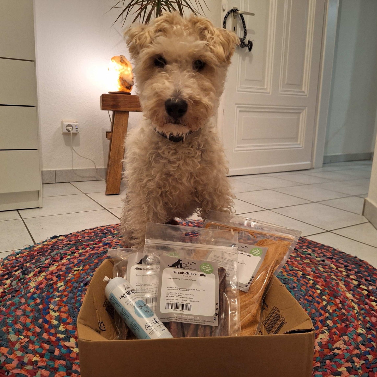 Hundewurst Hirsch - 400 g - Pures Fleisch