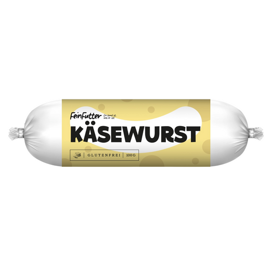 Käsewurst - Hundewurst - Trainingswurst - 100g