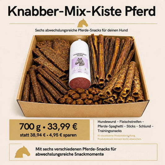 Knabber-Mix-Kiste Pferd