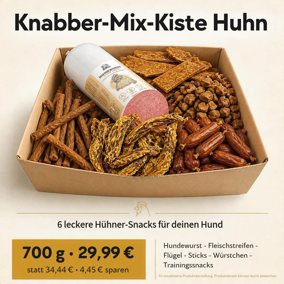 Knabber-Mix-Kiste Huhn