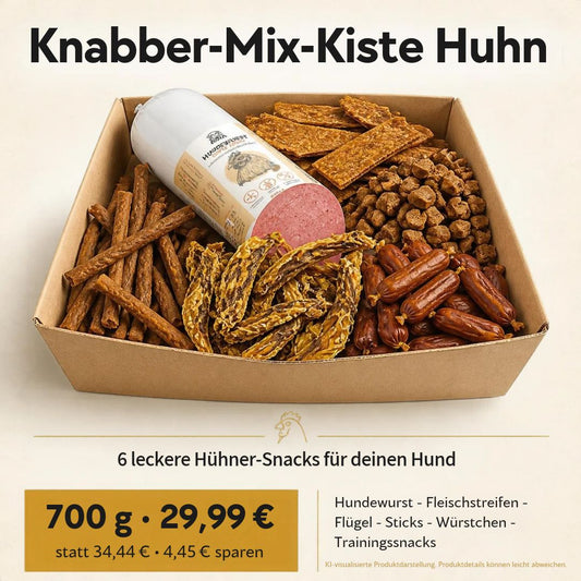 Knabber-Mix-Kiste Huhn