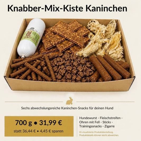 Knabber-Mix-Kiste Kaninchen