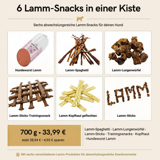 Knabber-Mix-Kiste Lamm