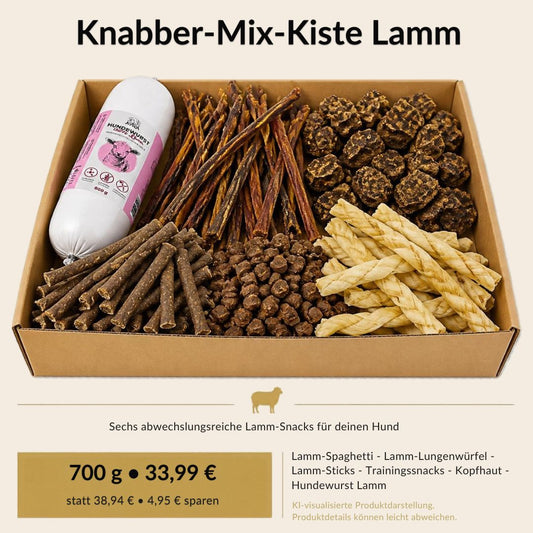 Knabber-Mix-Kiste Lamm