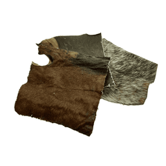 Pferde-Hautplatten mit Fell